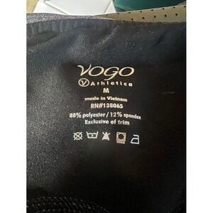 VOGO‎ Athletica Womens Gray Athletic Workout Leggings - Medium